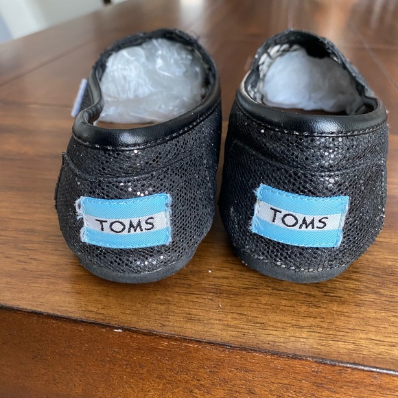 TOMS black glitter canvas - Picture 7 of 16